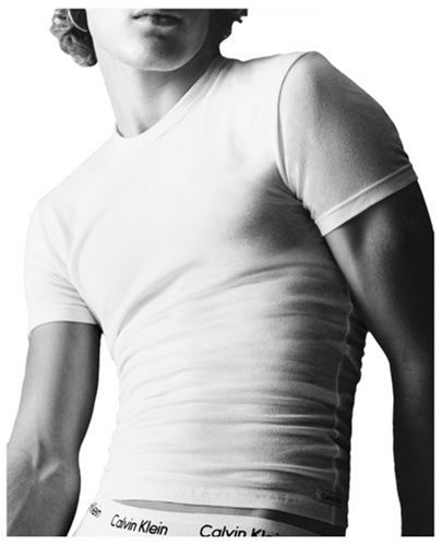 Calvin Klein Mens 365 Short Sleeve Crew, 2-Pack
