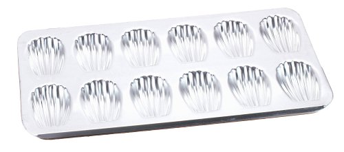 World Cuisine Madeleine Sheet, Tin, 3 1/8
