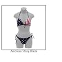 American Flag String Bikini Reversible String Bikini