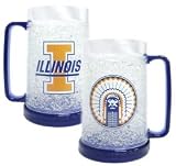 Illinois Fighting Illini Crystal Freezer Mug