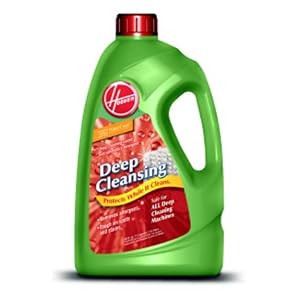 Hoover 40321128 Deep Cleansing Carpet/Upholstery Detergent, 128 Ounce Hoover 40321128 Deep Cleansing Carpet/Upholstery Detergent, 128-Ounce
