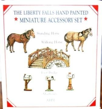 Liberty Falls Miniature Pewter Accessory Set; AH51 from The Ameriana Collection