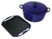 Le Creuset L4071-09 Blue 7.25 Quart French Oven Bonus Set