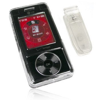 Clear Snap-On Cover For LG Chocolate / VX8500