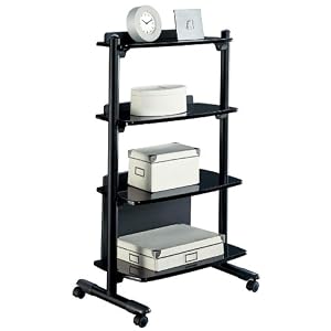 Metropolis Bookcase - Black by Dorel Altra