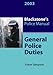 General Police Duties 2003 (Blackstone's Police Manuals)