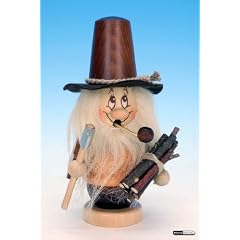 R�uchermann - R�ucherm�nnchen Miniwichtel Holzmacher - 15,5cm