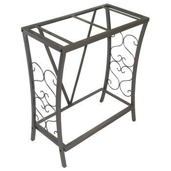 Aquatic Fundamentals Silver Vein Scroll Aquarium Stand