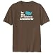 T-Shirt Brown  In The Usa It Is Spoken In Cumbric  Languaje