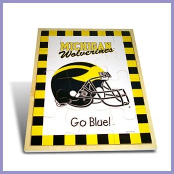 Baby Fanatic Michigan Puzzle