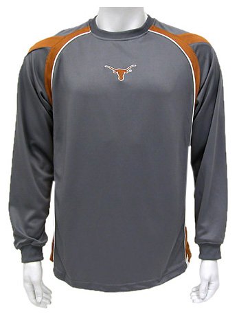 Buy Texas Longhorns Mens Circuit Long Sleeve Shirt by Colosseum Athletics