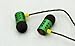 House of Marley EM-JE023-RA Midnight Ravers Rasta In-Ear Headphone with 3 Button Controller