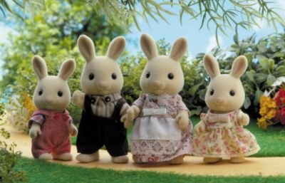 Buttermilk Rabbit Family
