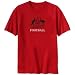 T-Shirt Red  Australia Sports Football  Sports