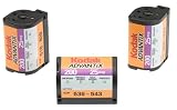 Kodak Advantix 200 Speed 25 Exposure APS Film (3 Pack)