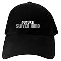 CAPS BLACK EMBROIDERY " FUTURE SURVEY HAND "