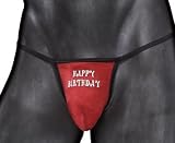 Mens Happy Birthday G string