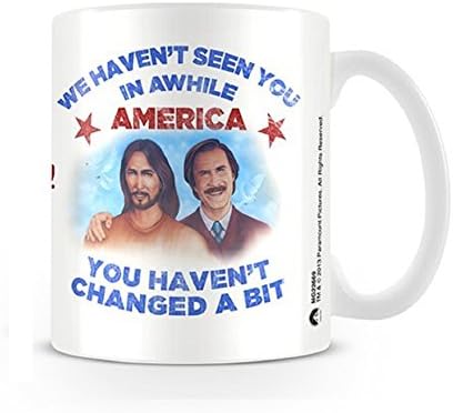 Anchorman 2 Ron and Jesus New Official Boxed Mug