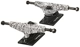 Silver S Class (Set of 2) Skateboard Trucks - 7.5 Inch - Snakeskin Hanger / Black Base