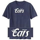 T-Shirt Navy Blue  Persian C-Ats  Cats Cat