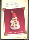 Hallmark Keepsake Ornament - A Happy Little Snowman 2005 (PR3570)