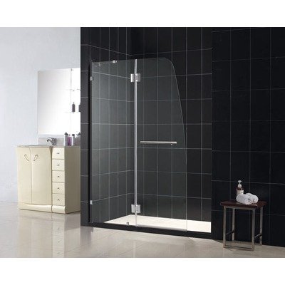 Aqualux Shower Door Trim Finish: Chrome