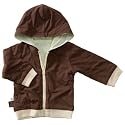 Organic Year Round Reversible Hoodie by Baby Soy (0-6 months, Tea/Chocolate)
