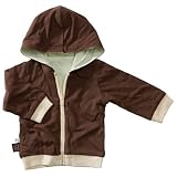 Organic Year Round Reversible Hoodie by Baby Soy (0-6 months, Tea/Chocolate)