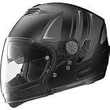 Nolan N43 Motorrad Modular N-Com Helmet - X-Small/Flat Black/Silver