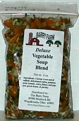 Deluxe Vegatable Soup Blend, 4 oz. by Barry Farm