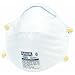 MSA Safety Works 10102485 Respirator N-95 Harmful Dust Disposable with Odor Filter, 1-Pack