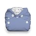 Thirsties Snap All in One Diaper, Storm Cloud, Newborn