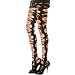 Angelina Ripped / Patterned Opaque Tights. Unevenly Ripped in the Front and Back, Creating a Slimming Illussion, Black , 5293E