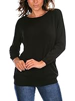 Fleur Bleue Jersey Rose (Negro)