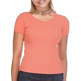 Silver for Her - Classic Fit Rib Tee (HS10C)