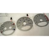 00 01 02 03 Chrysler PT Cruiser Glow Gauges Dash Kit - Silver by Matrix