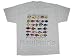 Fishes of the Hawaiian Islands Pre-Shrunk Beefy Thick Cotton T-Shirt