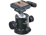 Giottos MH-1000 Large Ball Head with Independent Panning Lock with Built-in MH652 Quick Release - Supports 22 lbs