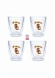 USC Trojans Tervis Tumblers 12 oz - set of 4