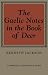 The Gaelic Notes in the Book of Deer