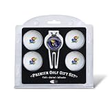Kansas Jayhawks Golf Balls & Divot Tool Set