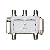 PLANEX 全端子電流通過型 高画質・地デジ/BS/CS/110度CS対応アンテナ4分配器 PL-ANT04PE
