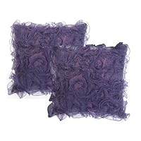 Veratex Kim Pillow Set, Egg Plant