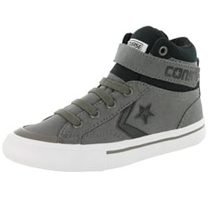 Converse Boys' Chuck Taylor Pro Blaze Strap High Top Sneaker Charcoal 2 M US
