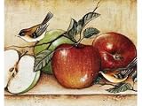 Magic Slice Apples and Warblers Cutting Board Set 2-pc.
