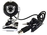 Hootoo Y17 Black Silver USB 2.0 Webcam 5.0m Pixel with Mic for Yahoo, Msn,  ....