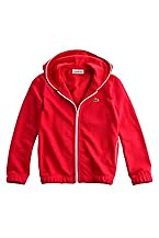 Girl's Zip Front Sweatshirt with Jersey Lined Hood