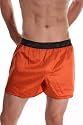 HOM BLACK ADDICT SEXY BLACK LONG Boxershorts (orange)