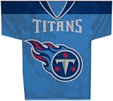 NFL Tennessee Titans Jersey Banner (34-by-30-Inch/2-Sided)