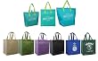 3 Insulated Aqua Color Tote Bags + Reusable Grocery Tote Bag 6 Pack Combo